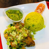 Riz au curry viande