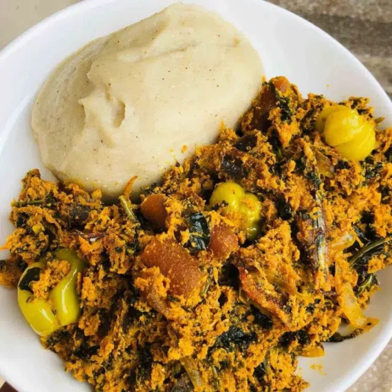 Sauce légume foufou